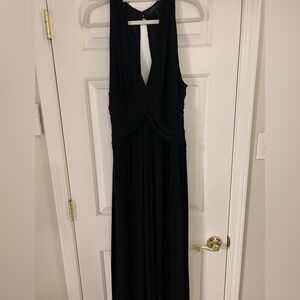 BCBGMaxAzria Black Backless Dress